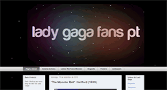 Desktop Screenshot of ladygaga-fans-pt.blogspot.com