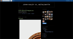 Desktop Screenshot of johnhaleyiii.blogspot.com