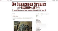 Desktop Screenshot of nosurrenderstudios.blogspot.com