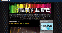 Desktop Screenshot of lunaticosviajantes.blogspot.com