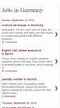 Mobile Screenshot of jobsingermany.blogspot.com