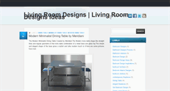 Desktop Screenshot of livingroomsdesignideas.blogspot.com