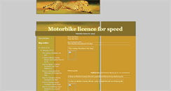 Desktop Screenshot of motorbikelicenceforspeed.blogspot.com