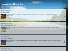 Tablet Screenshot of colosseumromeitaly.blogspot.com