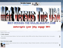 Tablet Screenshot of mat-versus-the-usa.blogspot.com
