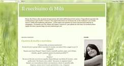 Desktop Screenshot of ilcucchiainodimilu.blogspot.com