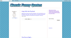 Desktop Screenshot of classic-funny-quotes.blogspot.com