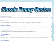 Tablet Screenshot of classic-funny-quotes.blogspot.com