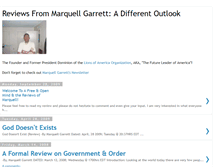 Tablet Screenshot of marquellgarrettreviews.blogspot.com