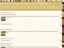 Tablet Screenshot of educacaonadiversidadeecidadania.blogspot.com