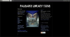 Desktop Screenshot of paliteens.blogspot.com