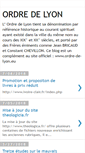Mobile Screenshot of ordre-de-lyon.blogspot.com