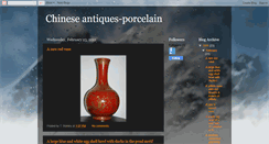 Desktop Screenshot of chineseantiques-porcelain.blogspot.com
