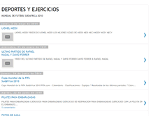 Tablet Screenshot of deportesyejercicios.blogspot.com