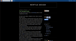 Desktop Screenshot of newtiledesign.blogspot.com