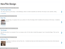Tablet Screenshot of newtiledesign.blogspot.com