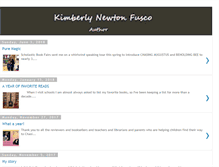 Tablet Screenshot of kimberlynewtonfusco.blogspot.com