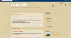 Desktop Screenshot of casitasofia.blogspot.com