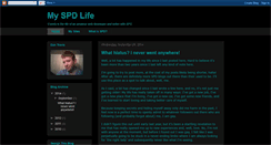 Desktop Screenshot of myspdlife.blogspot.com