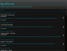 Tablet Screenshot of myspdlife.blogspot.com