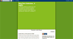 Desktop Screenshot of blogparaindecisos.blogspot.com