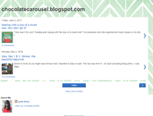 Tablet Screenshot of chocolatecarousel.blogspot.com