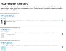 Tablet Screenshot of competenciasdocentescolima.blogspot.com