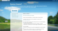Desktop Screenshot of byebyehowest.blogspot.com