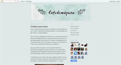 Desktop Screenshot of cafedemaquina.blogspot.com