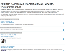 Tablet Screenshot of oficinasdocaciquetaparica.blogspot.com
