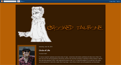 Desktop Screenshot of crookedtailbone.blogspot.com