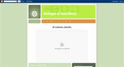 Desktop Screenshot of biologiasaco.blogspot.com