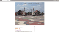 Desktop Screenshot of dakwahislamcenter.blogspot.com