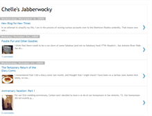 Tablet Screenshot of chellelynnjohnson.blogspot.com