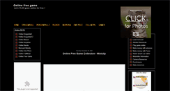 Desktop Screenshot of online-freegame.blogspot.com