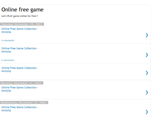 Tablet Screenshot of online-freegame.blogspot.com