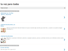 Tablet Screenshot of lavozdemacoris.blogspot.com