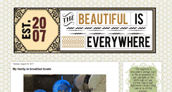 Desktop Screenshot of beautifuleverywhere.blogspot.com