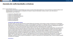 Desktop Screenshot of anemiaenfermedadescronicas.blogspot.com