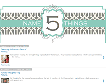 Tablet Screenshot of name5things.blogspot.com