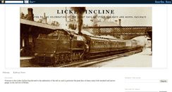 Desktop Screenshot of lickeyincline.blogspot.com