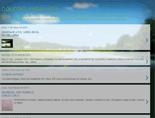 Tablet Screenshot of colegioandalucialalinea.blogspot.com