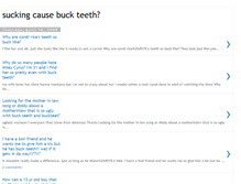 Tablet Screenshot of 4buck-teeth.blogspot.com