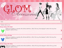 Tablet Screenshot of glomaccessories.blogspot.com