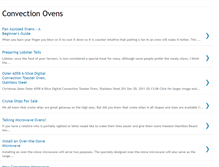 Tablet Screenshot of convectionovensv.blogspot.com
