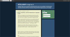 Desktop Screenshot of intelligentneglect.blogspot.com