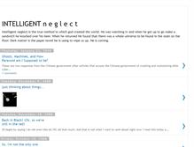 Tablet Screenshot of intelligentneglect.blogspot.com