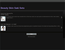 Tablet Screenshot of beauty-saki-seto.blogspot.com