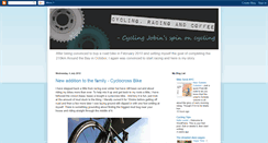 Desktop Screenshot of cyclingracingcoffee.blogspot.com