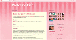 Desktop Screenshot of professor-fish.blogspot.com